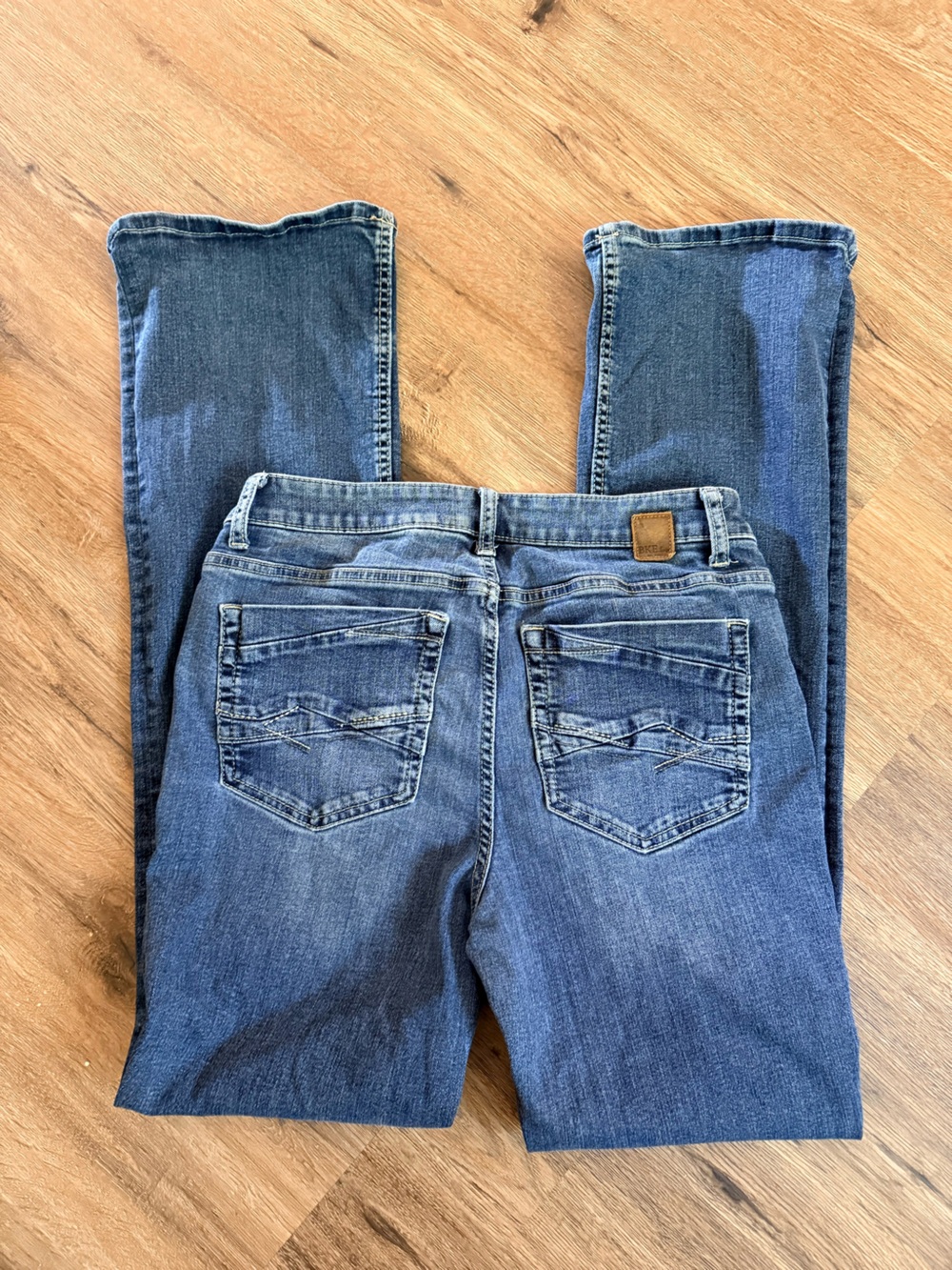 BKE Women's Blue Boot Cut Jeans
